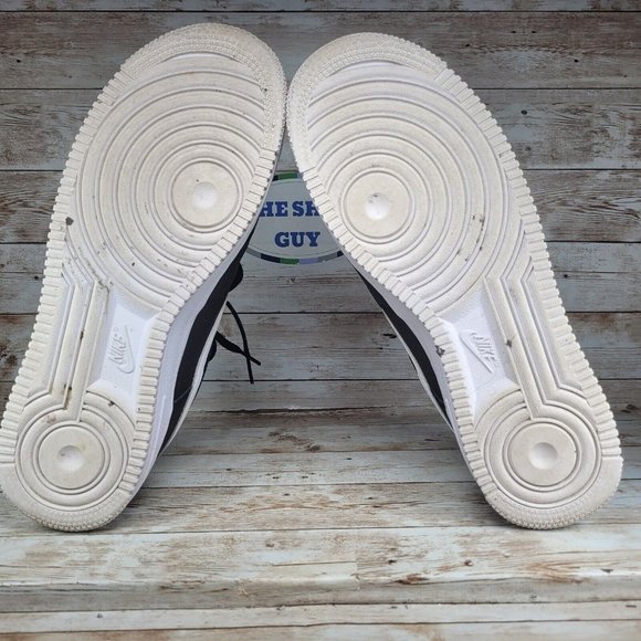 Nike Air Force 1 LV Men's size 9 Black White low top Athletic Shoes - Picture 14 of 16